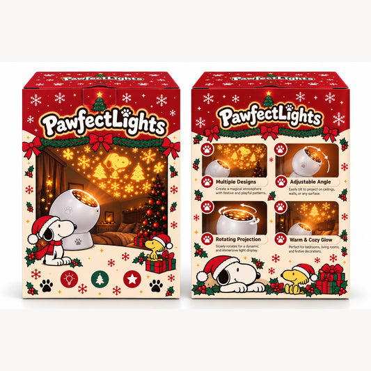 PawfectLights Cozy Christmas Light Projector