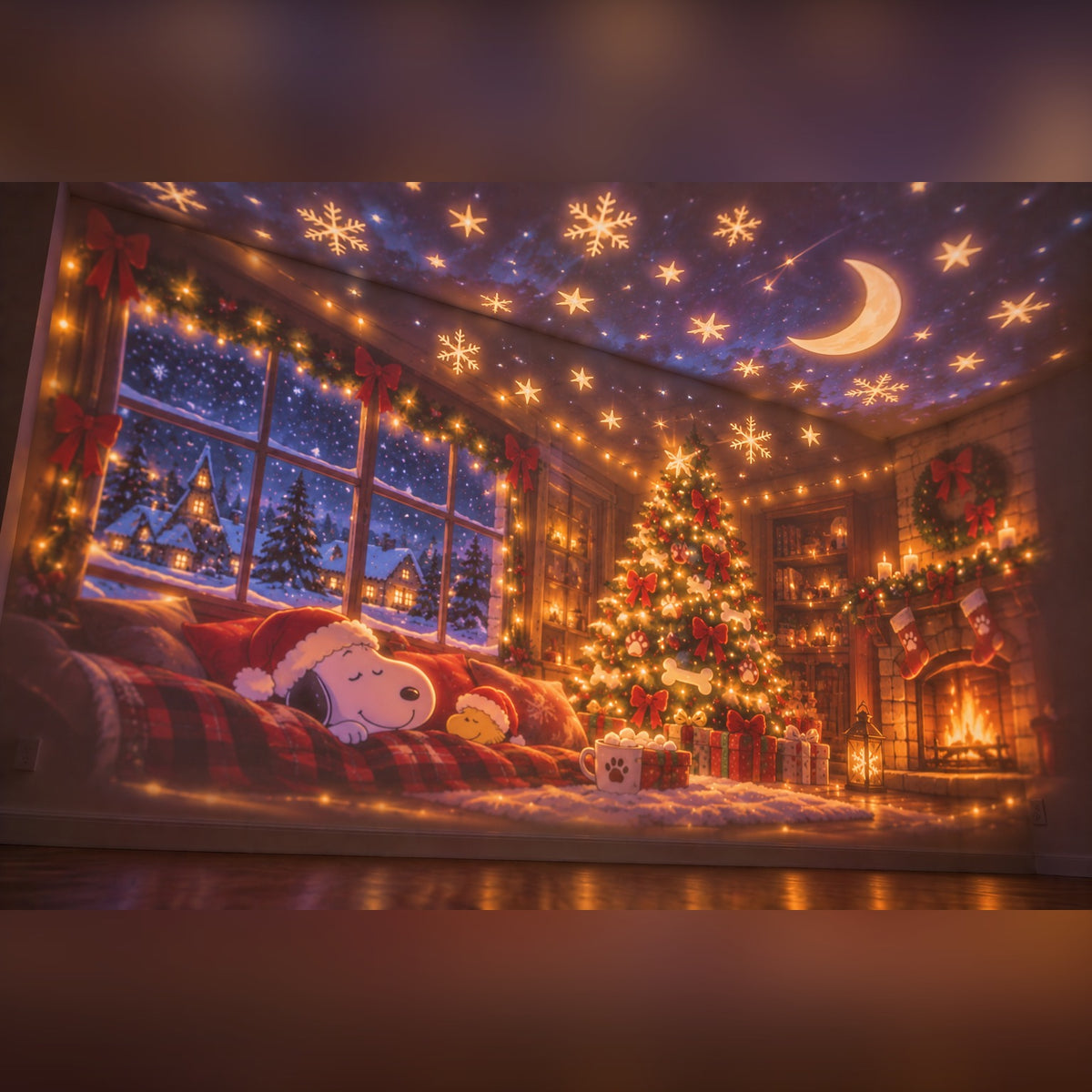 PawfectLights Cozy Christmas Light Projector